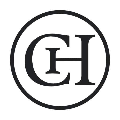 Monogramm CH von David Rickenbach in Soft Black